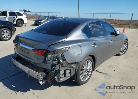 2021 Infiniti Q50 Luxe из США, поврежденный, VIN JN1EV7BP4MM705072